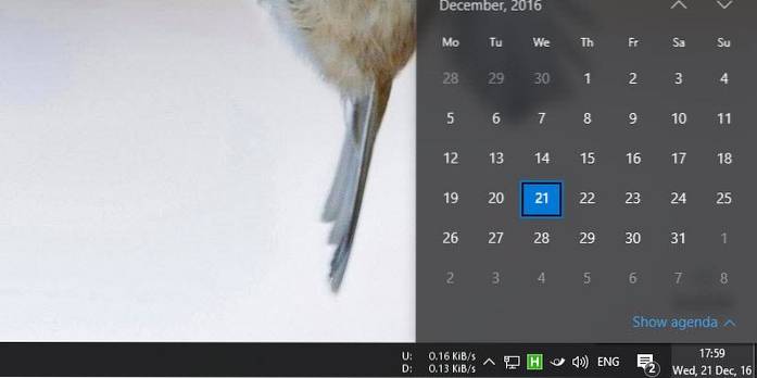 How to Move the Clock to Right-Most Corner on the Taskbar in Windows 10