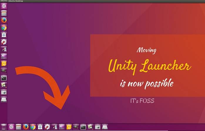 How to Move Unity Launcher to Bottom of Desktop in Ubuntu 16.04