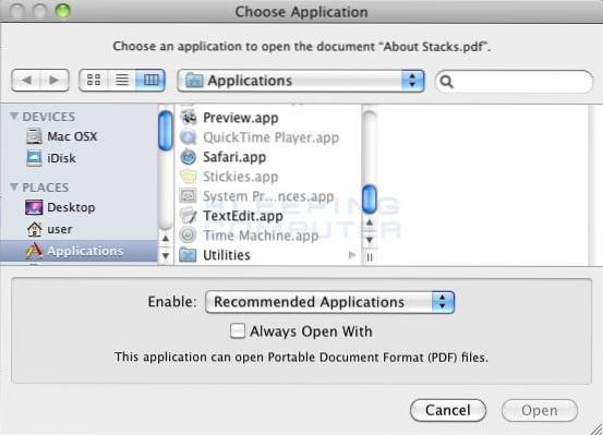 How to Open a File in Different Apps on Your Mac