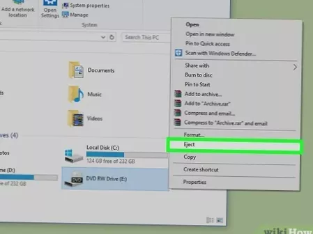 how to open cd drive in lenovo laptop  windows 10