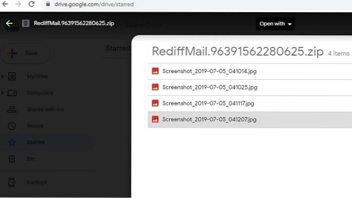 How to Open Zip and RAR Files in Google Drive