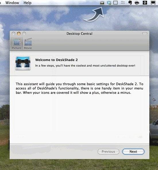 Come organizzare il desktop del tuo Mac usando DeskShade