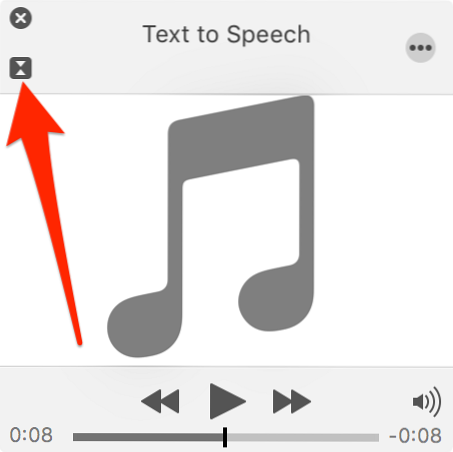 Jak umístit iTunes MiniPlayer na začátek všech Windows na vašem Macu