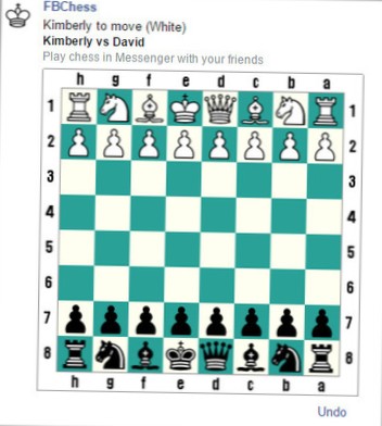 how to play chess on iphone messenger