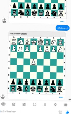 how to play chess on messenger 2021