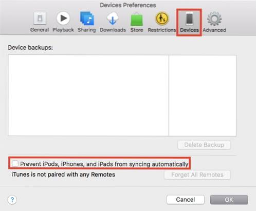 Jak zabránit automatickému spuštění iTunes