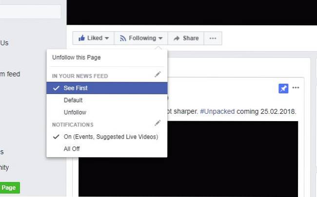 Sådan prioriteres Facebooks nyhedsfeed for at se, hvad der betyder noget for dig