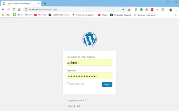 Cum să schimbați rapid adresa URL de conectare WordPress pentru securitate suplimentară