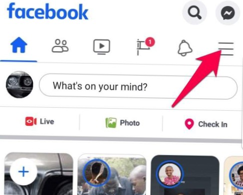 wie man Fotos in Facebook Album Android neu anordnet
