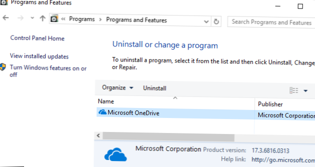 how to remove onedrive from file path