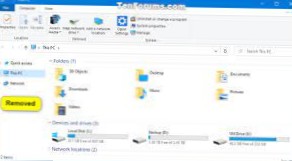 how to remove onedrive from navigation pane windows 10