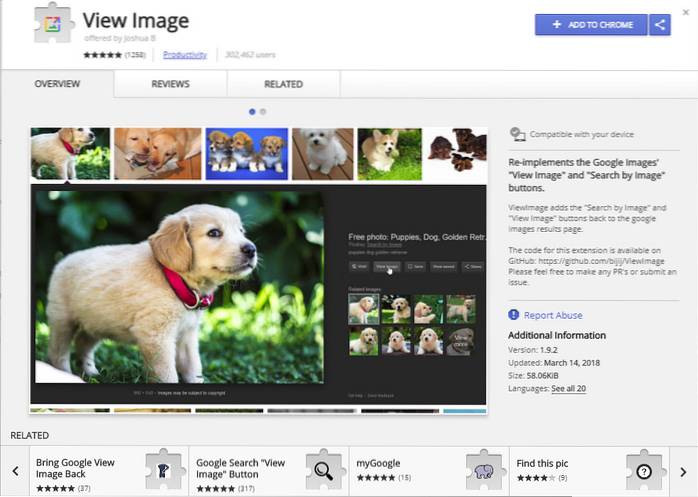 How to Revive the “View Image” Button In Google Image Search