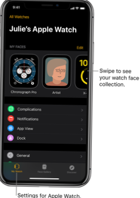 hvordan du søker på Apple Watch-apper på iPhone