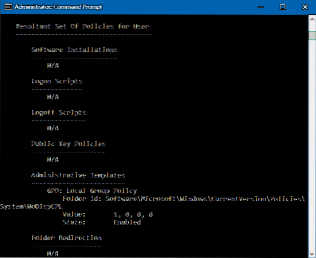 How to See All the Group Policies Applied to Windows