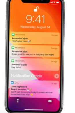 hoe u meldingen op iphone 11 kunt zien