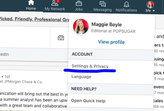 wie man alte Benachrichtigungen auf LinkedIn sieht