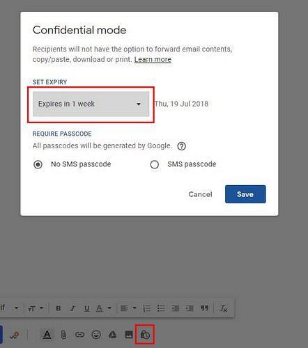 Come inviare e-mail riservate e private in Gmail