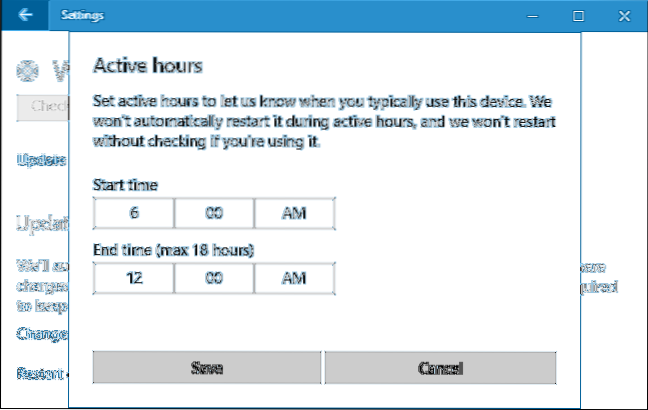 How to Set Active Hours and Prevent Your Windows From Auto-restarting