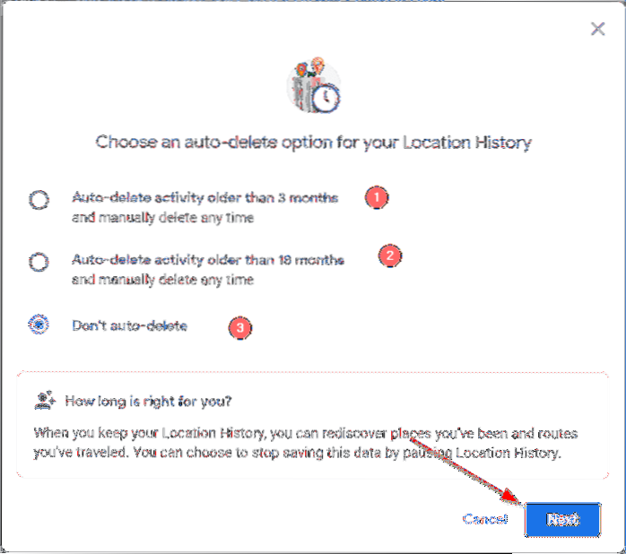 How to Set Google Maps to Automatically Delete Your Location History