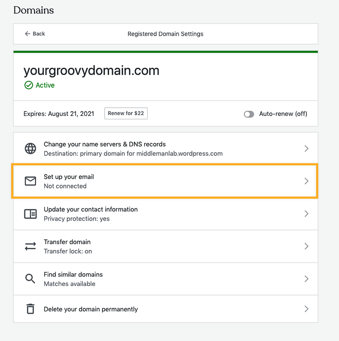 So richten Sie die E-Mail-Weiterleitung in WordPress ein.com