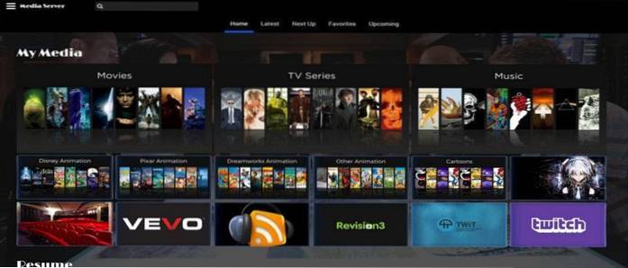 Sådan opsættes Emby Media Server på Linux