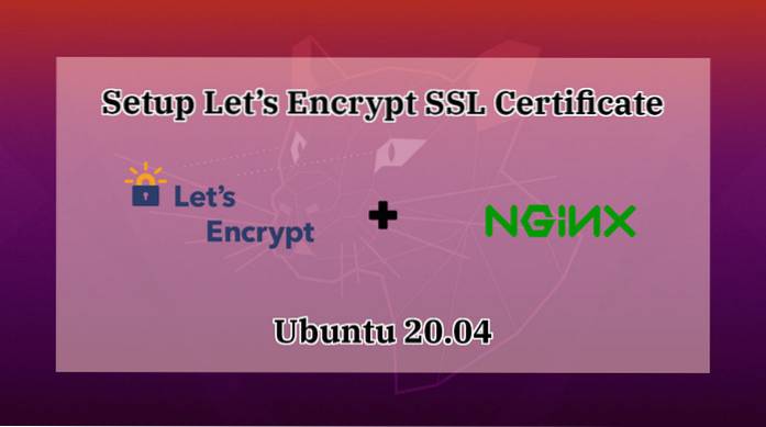 How to Set Up “Let's Encrypt” Free SSL Certificate in Nginx (Ubuntu)