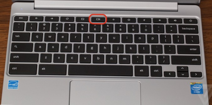 how to share a screenshot on chromebook