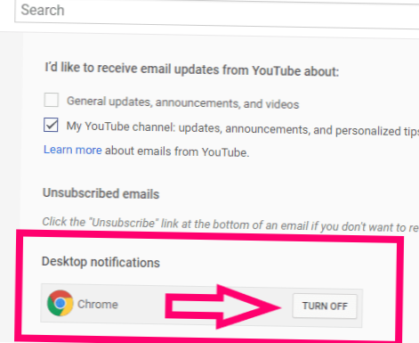 wie man YouTube-Benachrichtigungen auf Chrome stoppt