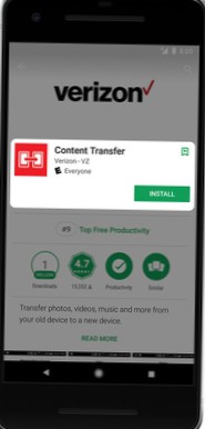 jak přepnout z Androidu na iPhone Verizon
