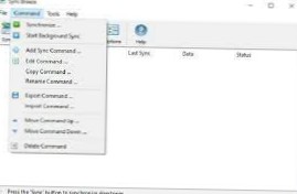 come sincronizzare i file su Windows 10