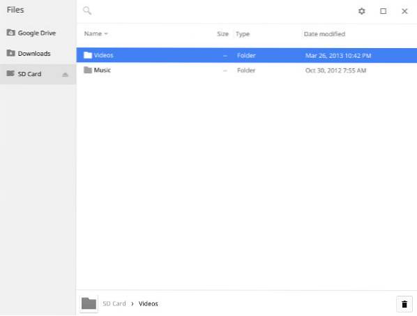Sådan overføres og administreres fotos fra et digitalt kamera ved hjælp af en Chromebook