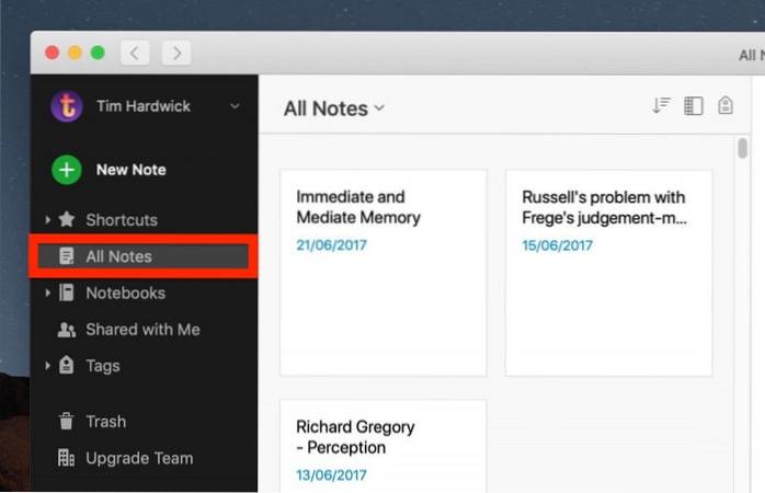 How to Transfer Notes from Evernote to Apple Notes