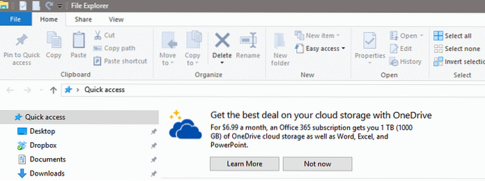 How to Turn Off Ads in File Explorer for Windows 10
