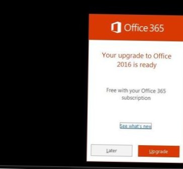 jak vypnout nové vyskakovací reklamy na Microsoft Office 365