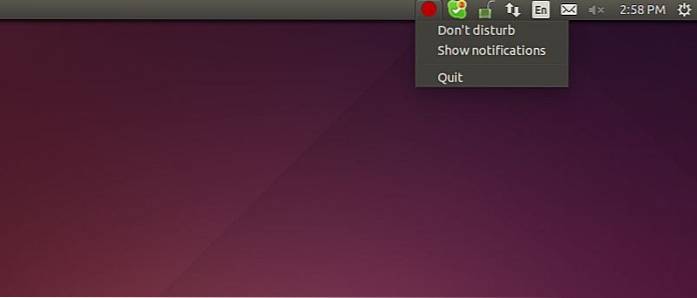 Cum să dezactivați notificările în Ubuntu folosind NoNotifications