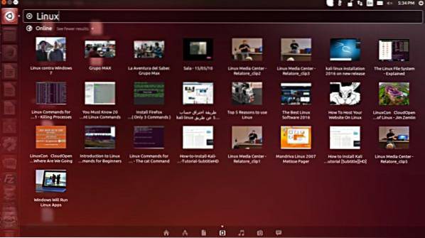How to Turn Off Online Results from Unity Dash Search in Ubuntu