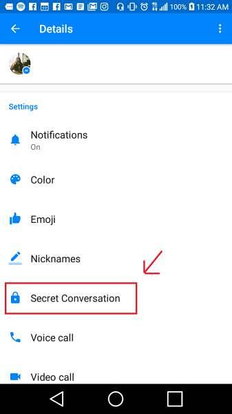 Cómo activar el cifrado en Facebook Messenger