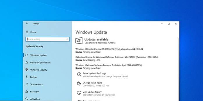 Como desinstalar atualizações do Windows 10 quando o PC não inicializa