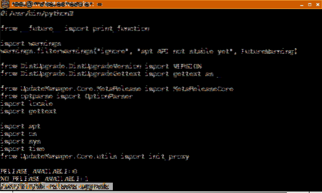 Jak zaktualizować Ubuntu z wiersza poleceń