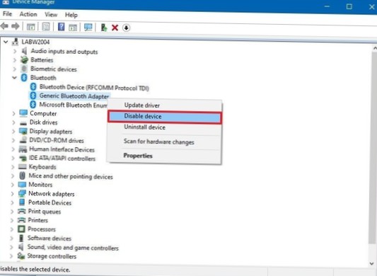 hur man använder bluetooth dongle windows 10