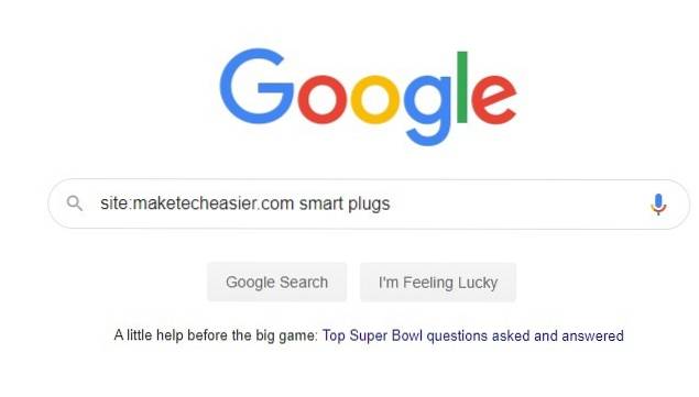Come utilizzare Google in modo efficace per eseguire ricerche in un sito specifico