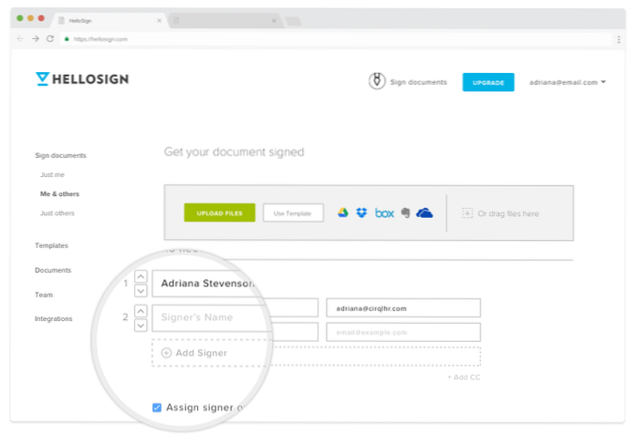 How to Use HelloSign to Sign Your Documents Online