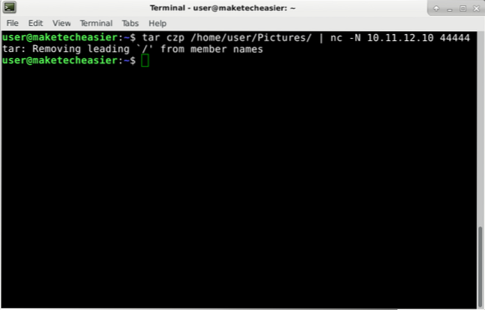 Como usar o Netcat para transferir arquivos rapidamente entre computadores Linux