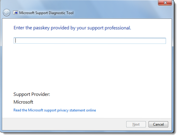 How to Use the Microsoft Support Diagnostic Tool