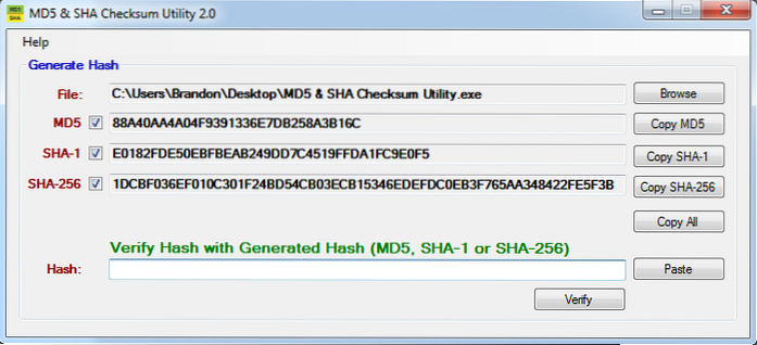 Como verificar a soma de verificação MD5, SHA-1 e SHA-256 no Windows 10
