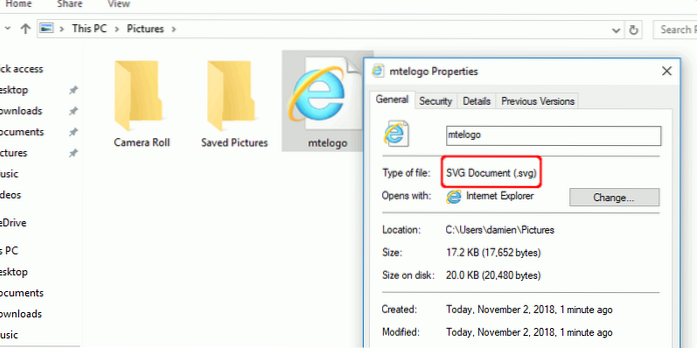Jak zobrazit miniatury SVG v Průzkumníkovi Windows
