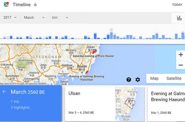 How to Visualize Your Google Location History