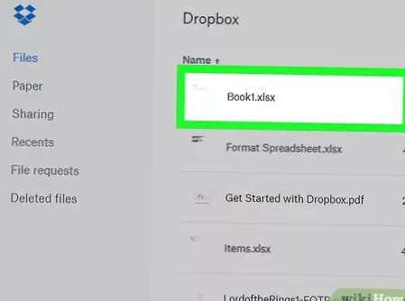 how to write on a document in dropbox