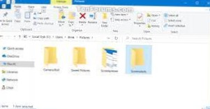 Ich habe meinen Screenshot-Ordner Windows 10 gelöscht