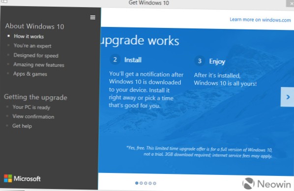 se eseguo l'aggiornamento a Windows 10 perderò i miei file